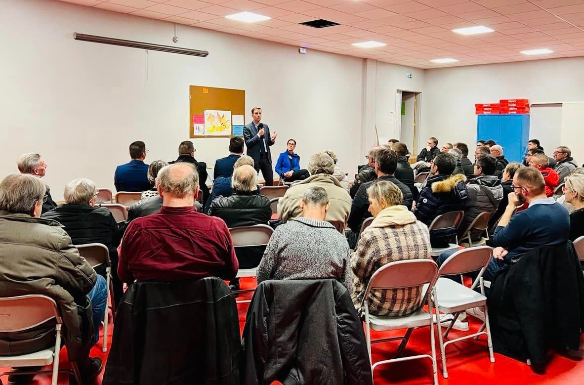 Réunion publique de bilan en décembre 2022